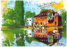 Postkarte Mülheim an der Ruhr - Haus Ruhrnatur