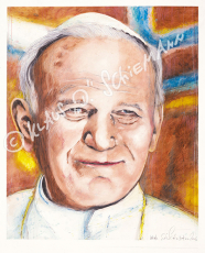 Portrait Papst Johannes Paul II.