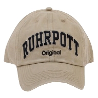 Ruhrpott-Cap beige-schwarz