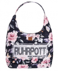 Schultertasche von Robin Ruth mit Rosenmuster