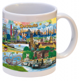 Kaffeebecher mit Duisburger Motiven