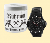 Ruhrpott Silikonarmbanduhr