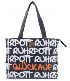 Ruhrpott Leinentasche „Glück auf&quote;