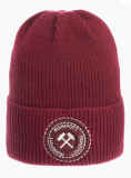 Ruhrpott Wintermütze bordeaux-rot